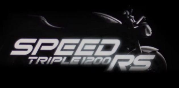 Triumph Speed Triple 1200RS ditunjuk dalam teaser