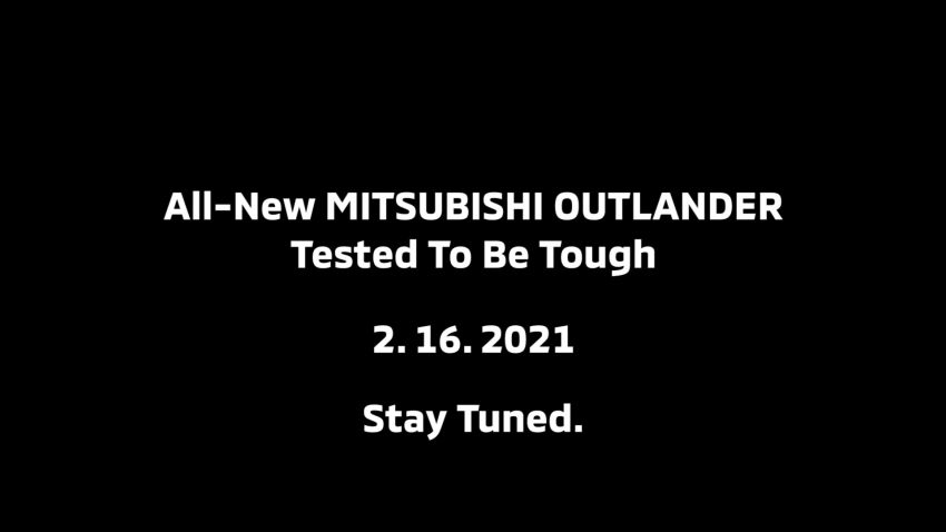 2021 Mitsubishi Outlander gets teased in new video – fourth-generation SUV to officially debut on Feb 16 1239083