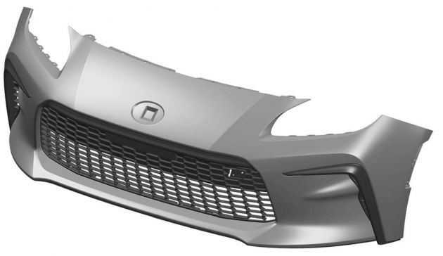 Toyota GR 86 bumper fully revealed in patent images