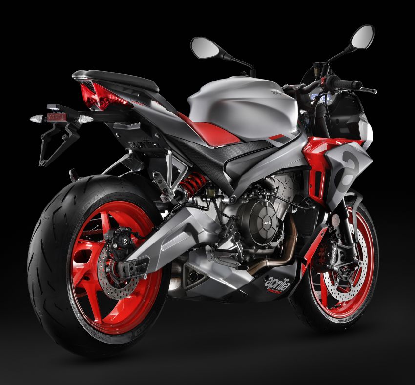 Aprilia Tuono 660 sport naked – 94 hp, 183 kg kerb weight; 47 hp version for restricted license riders 1232991