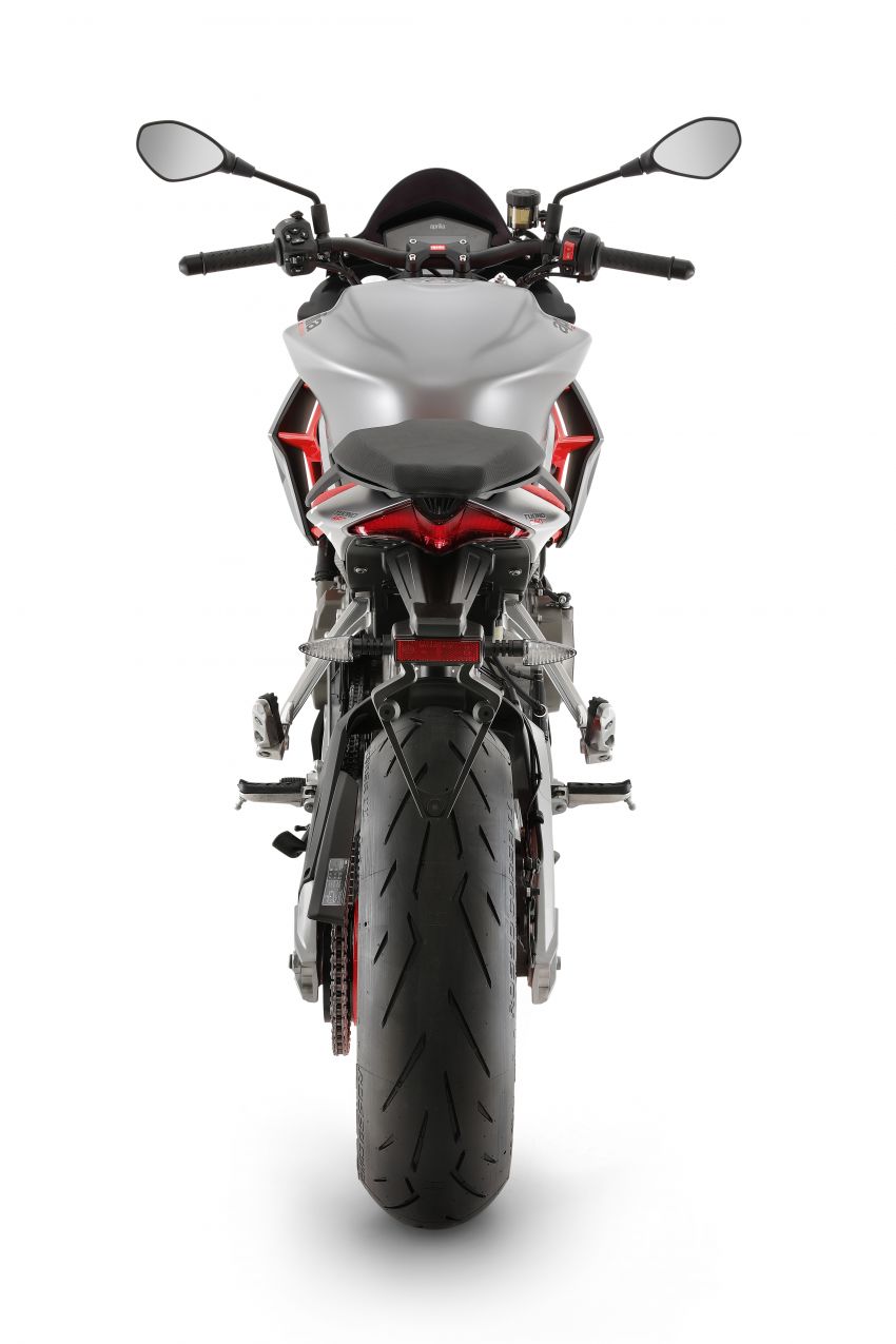 Aprilia Tuono 660 sport naked – 94 hp, 183 kg kerb weight; 47 hp version for restricted license riders 1232988