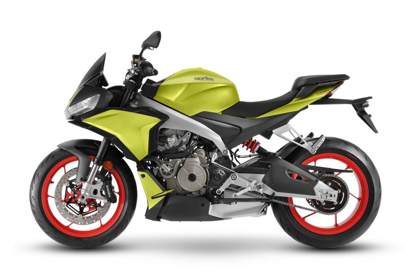 Aprilia Tuono 660 sport naked – 94 hp, 183 kg kerb weight; 47 hp version for restricted license riders 1233005