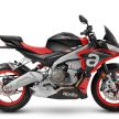 Aprilia Tuono 660 sport naked – 94 hp, 183 kg kerb weight; 47 hp version for restricted license riders