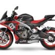 Aprilia Tuono 660 sport naked – 94 hp, 183 kg kerb weight; 47 hp version for restricted license riders