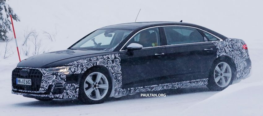 SPIED: Audi A8 ‘Horch’- LWB Mercedes-Maybach rival 1236063