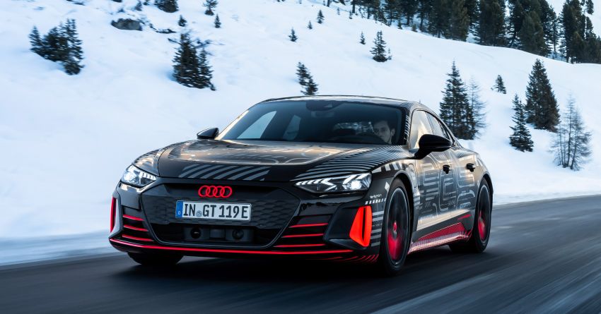 Audi e-tron GT to make its official debut on February 9 1238433