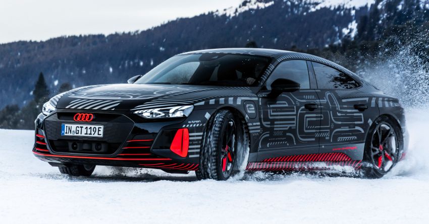 Audi e-tron GT to make its official debut on February 9 1238428