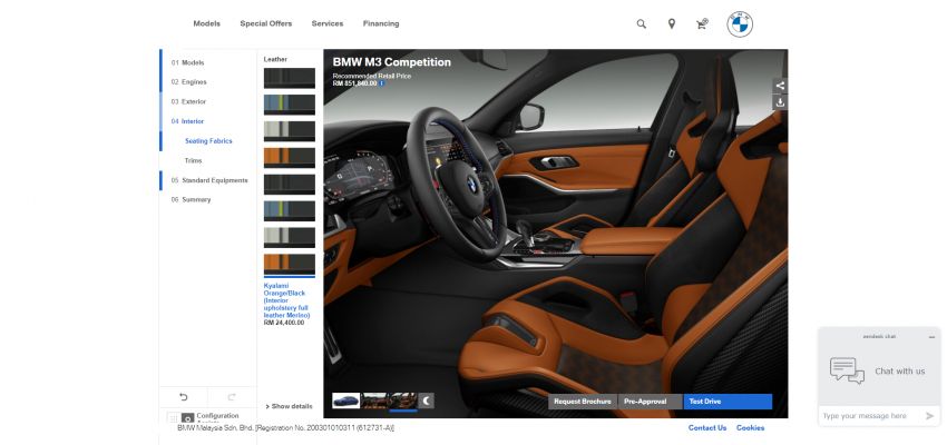 2021 G80 BMW M3, G82 M4 configurator now live in Malaysia – RM80k carbon brakes, RM23k paintjob Image #1231890
