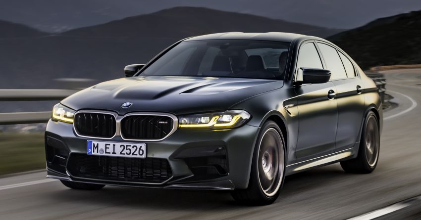 BMW M5 CS – 635 hp/750 Nm, 0-100 km/h in three seconds; more carbon, less weight, four bucket seats 1259102
