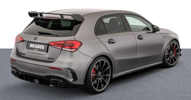 Brabus B45 debuts – tuned Mercedes-AMG A45S with 450 PS and 550 Nm; 0-100 km/h in just 3.7 seconds