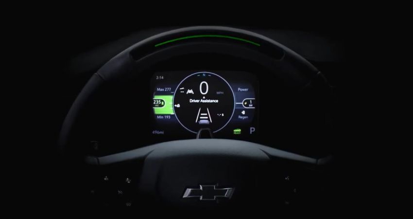 Chevrolet Bolt EUV teased again – digital gauge shown 1234180