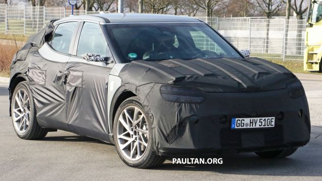 SPIED: Genesis electric crossover due later this year