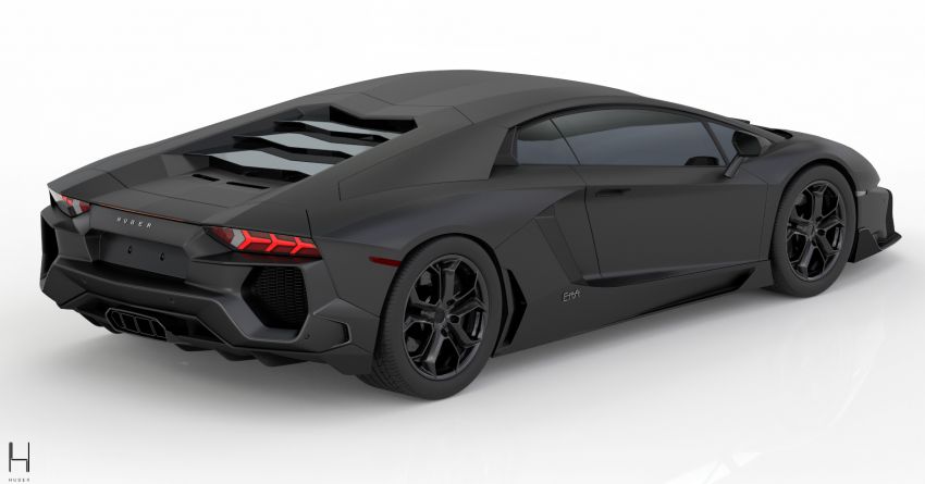 Huber Era debuts – a Lamborghini Aventador homage 1235288