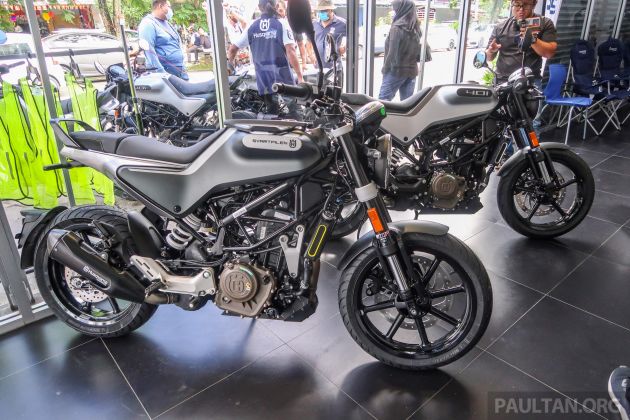 2021 Husqvarna Svartpilen, Vitpilen 401 and Svartpilen 250 in Malaysia  – priced at RM29,800 and RM24,800