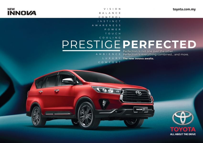 Toyota Innova facelift 2021 – tempahan kini dibuka, tiga varian, harga bermula RM112k hingga RM130k 1231036