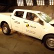 Isuzu D-Max 2021 trak pikap pertama dapat lima-bintang dalam ujian pelanggaran terkini Euro NCAP