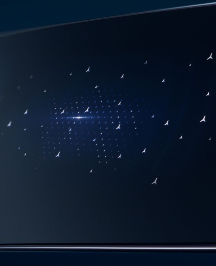 Mercedes-Benz teases its MBUX Hyperscreen system ahead of Jan 7 debut – ultrawide curved screen shown 1231964