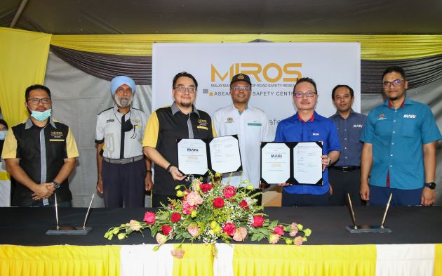 MARii, MIROS sign MoU to improve vehicle safety levels, develop MyMAP star rating for motorcycles