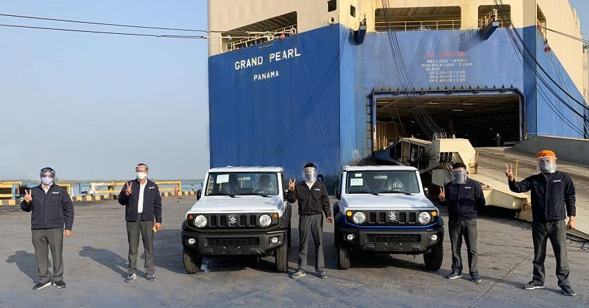 Maruti Suzuki begins exporting Jimny SUVs from India 1238247