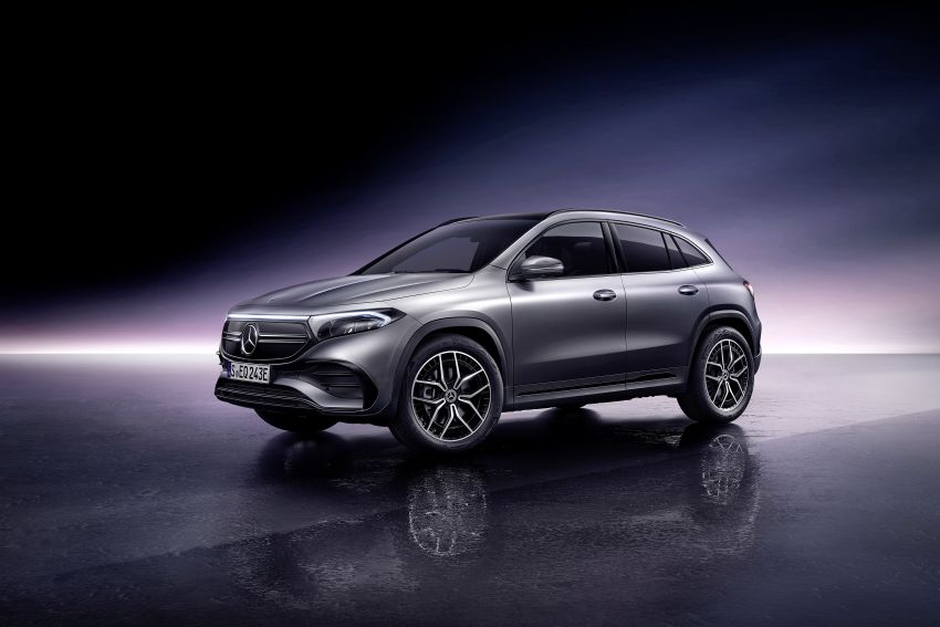 Mercedes-Benz EQA revealed – electric GLA with 190 PS, 375 Nm, 0-100 km/h in 8.9 secs, 426 km range 1237280