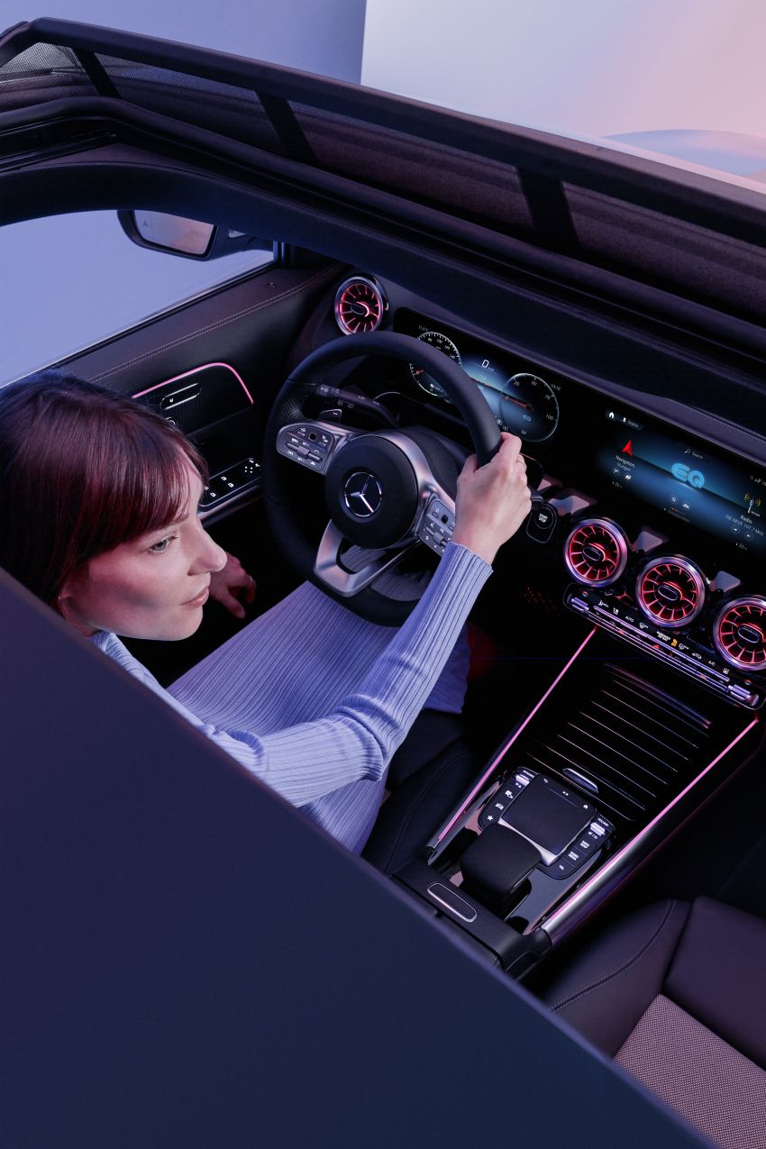 Mercedes-Benz EQA didedah – GLA elektrik dengan kuasa 190 PS, 375 Nm tork, jarak gerak 426 km 1237669