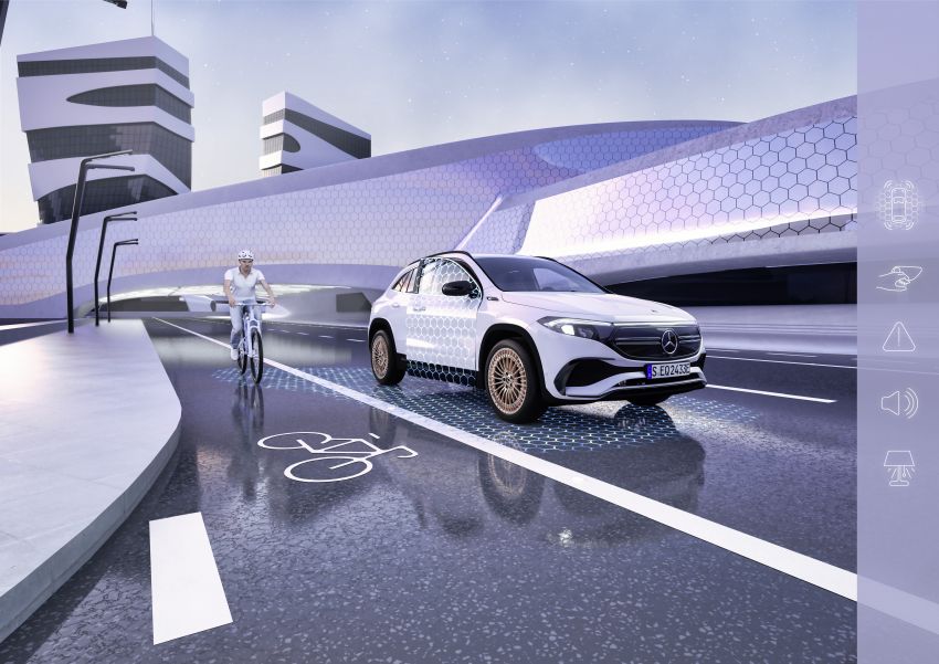 Mercedes-Benz EQA didedah – GLA elektrik dengan kuasa 190 PS, 375 Nm tork, jarak gerak 426 km 1237664
