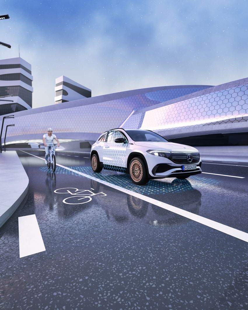 Mercedes-Benz EQA didedah – GLA elektrik dengan kuasa 190 PS, 375 Nm tork, jarak gerak 426 km 1237635