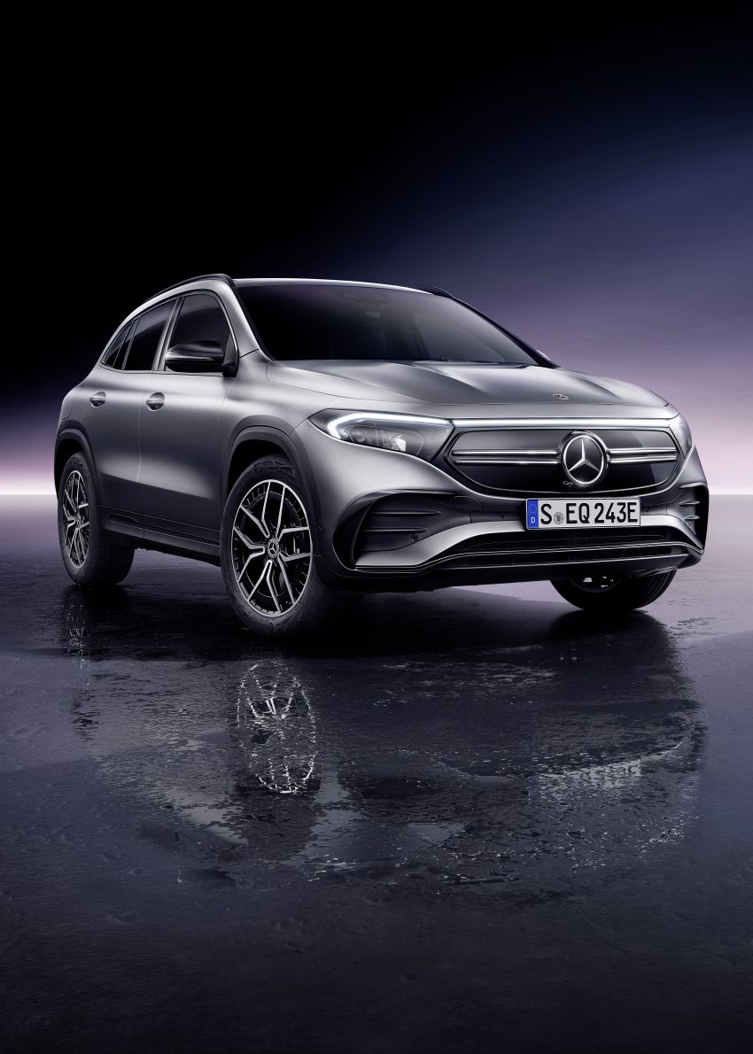 Mercedes-Benz EQA revealed – electric GLA with 190 PS, 375 Nm, 0-100 km/h in 8.9 secs, 426 km range 1237291