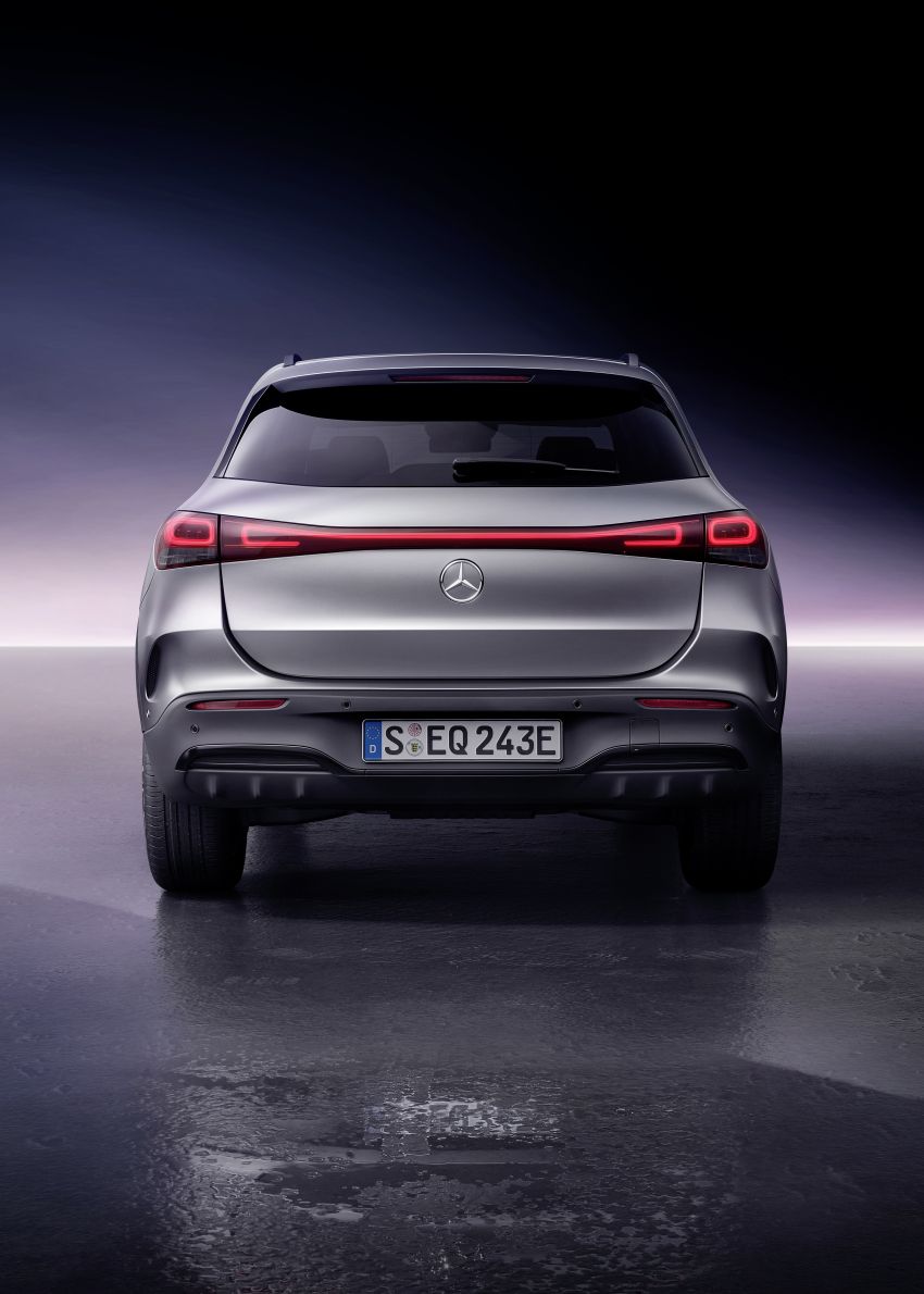 Mercedes-Benz EQA revealed – electric GLA with 190 PS, 375 Nm, 0-100 km/h in 8.9 secs, 426 km range 1237292