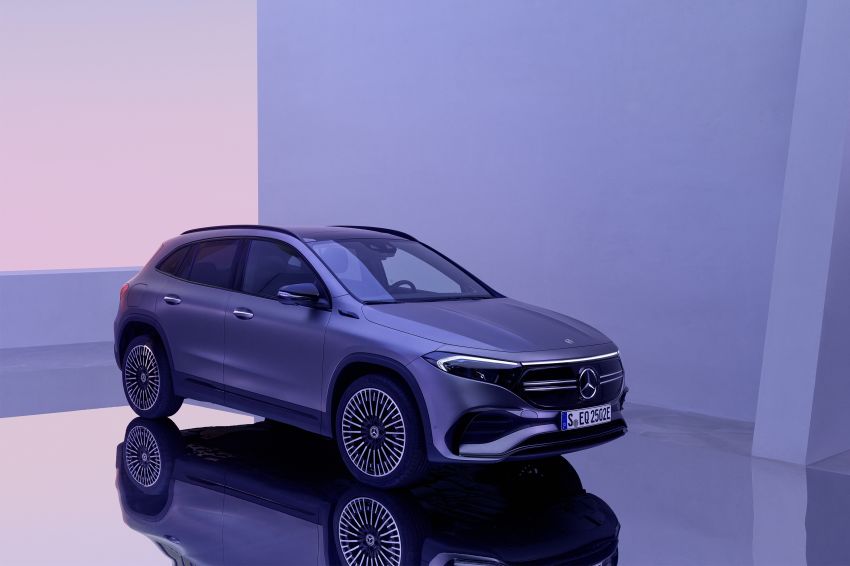 Mercedes-Benz EQA revealed – electric GLA with 190 PS, 375 Nm, 0-100 km/h in 8.9 secs, 426 km range 1237309