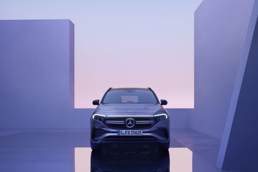 Mercedes-Benz EQA revealed – electric GLA with 190 PS, 375 Nm, 0-100 km/h in 8.9 secs, 426 km range 1237310