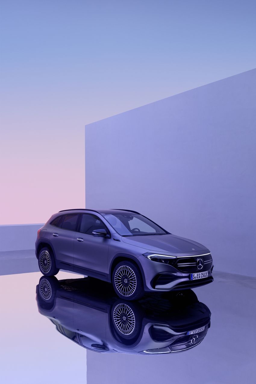 Mercedes-Benz EQA revealed – electric GLA with 190 PS, 375 Nm, 0-100 km/h in 8.9 secs, 426 km range 1237312