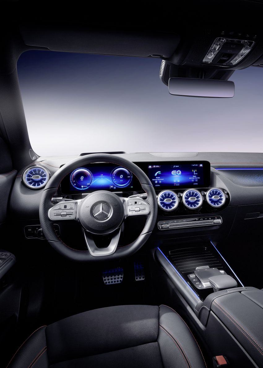Mercedes-Benz EQA revealed – electric GLA with 190 PS, 375 Nm, 0-100 km/h in 8.9 secs, 426 km range 1237282