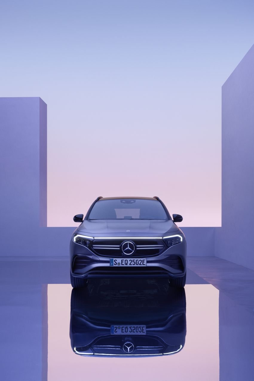 Mercedes-Benz EQA revealed – electric GLA with 190 PS, 375 Nm, 0-100 km/h in 8.9 secs, 426 km range 1237313