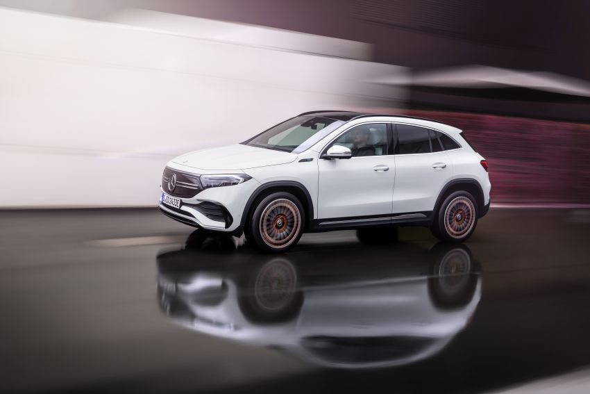 Mercedes-Benz EQA revealed – electric GLA with 190 PS, 375 Nm, 0-100 km/h in 8.9 secs, 426 km range 1237323