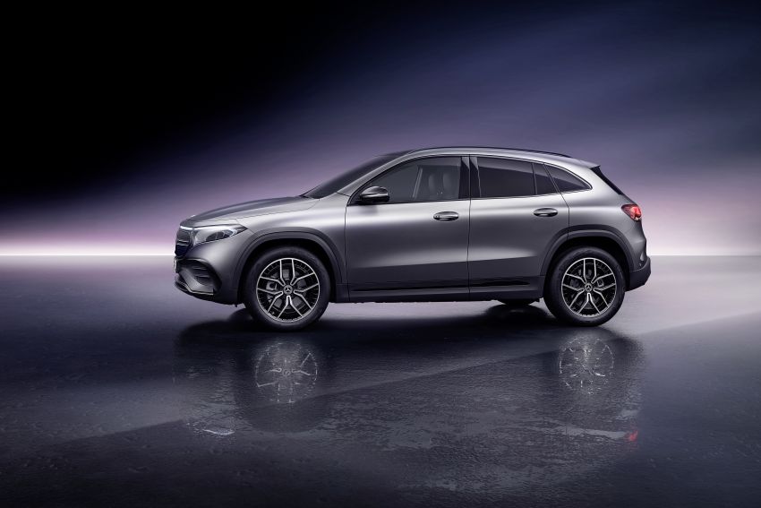 Mercedes-Benz EQA revealed – electric GLA with 190 PS, 375 Nm, 0-100 km/h in 8.9 secs, 426 km range 1237283