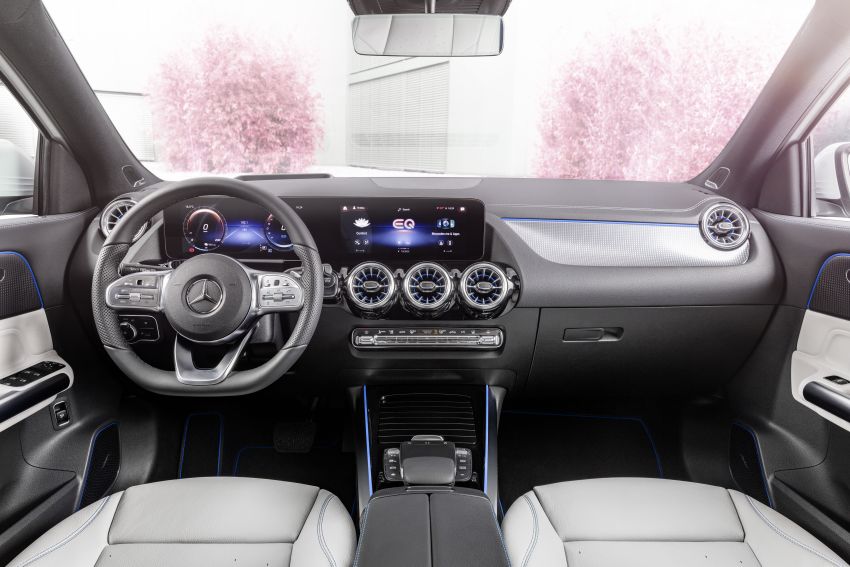 Mercedes-Benz EQA revealed – electric GLA with 190 PS, 375 Nm, 0-100 km/h in 8.9 secs, 426 km range 1237334