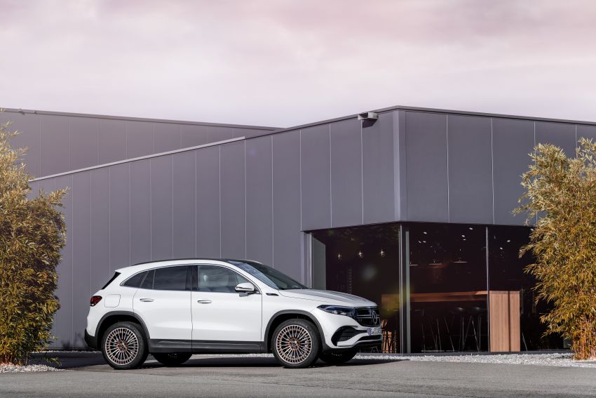 Mercedes-Benz EQA revealed – electric GLA with 190 PS, 375 Nm, 0-100 km/h in 8.9 secs, 426 km range 1237343