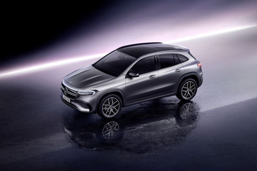 Mercedes-Benz EQA revealed – electric GLA with 190 PS, 375 Nm, 0-100 km/h in 8.9 secs, 426 km range 1237285
