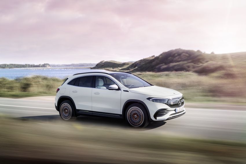 Mercedes-Benz EQA revealed – electric GLA with 190 PS, 375 Nm, 0-100 km/h in 8.9 secs, 426 km range 1237354