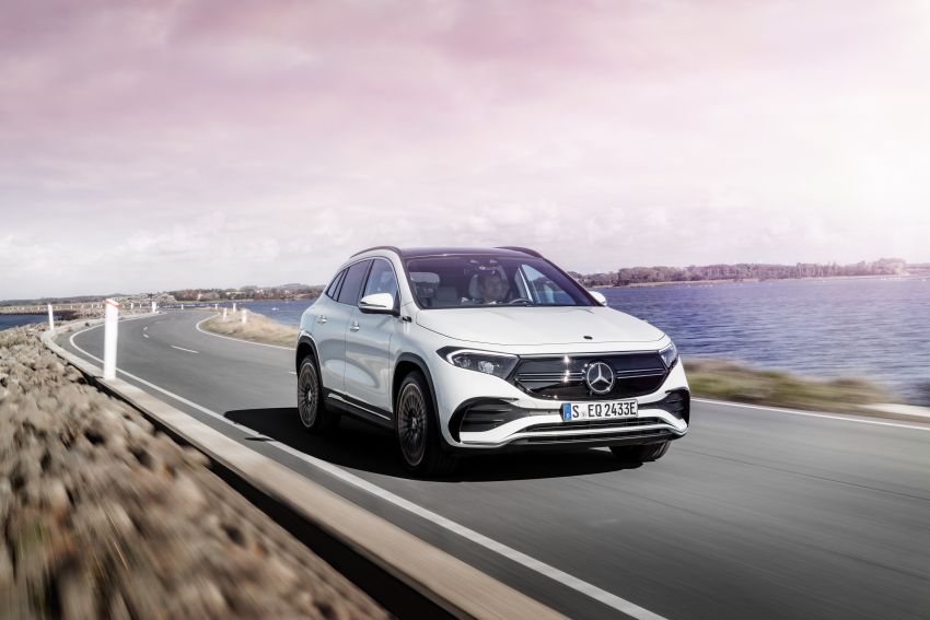 Mercedes-Benz EQA revealed – electric GLA with 190 PS, 375 Nm, 0-100 km/h in 8.9 secs, 426 km range 1237355