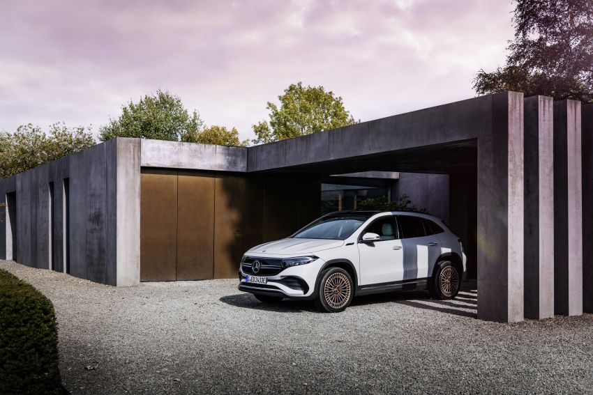 Mercedes-Benz EQA revealed – electric GLA with 190 PS, 375 Nm, 0-100 km/h in 8.9 secs, 426 km range 1237405