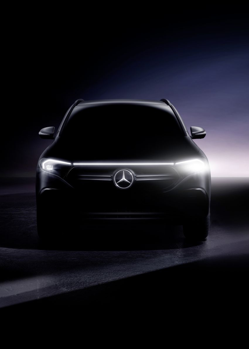 Mercedes-Benz EQA revealed – electric GLA with 190 PS, 375 Nm, 0-100 km/h in 8.9 secs, 426 km range 1237288