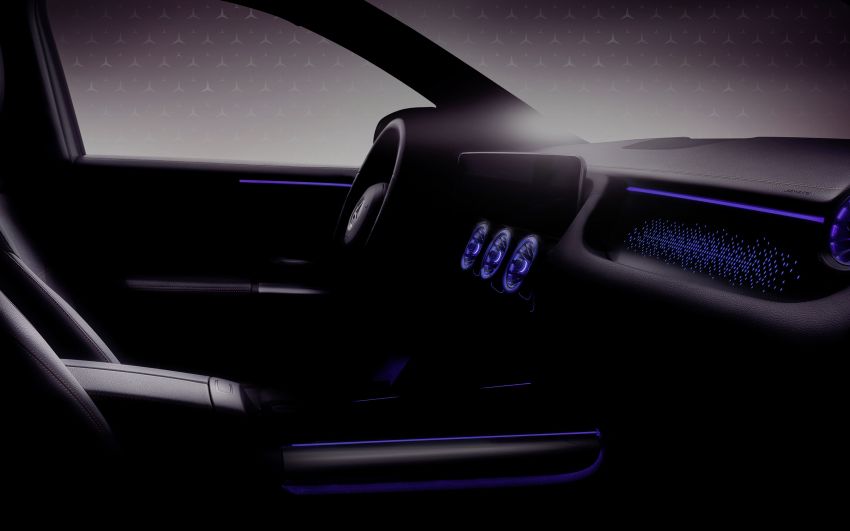 Mercedes-Benz EQA teased ahead of January 20 debut – EQA250 with 190 PS confirmed; first look at interior 1235712