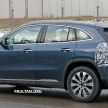 SPYSHOTS: Mercedes-Benz EQA seen with less camo