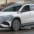 SPYSHOTS: Mercedes-Benz EQA seen with less camo