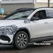 SPYSHOTS: Mercedes-Benz EQA seen with less camo