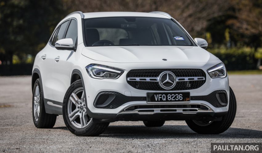 GALLERY: 2021 Mercedes-Benz GLA200 Progressive Line – 1.3 litre turbo with 163 PS; priced at RM244,200 1230502