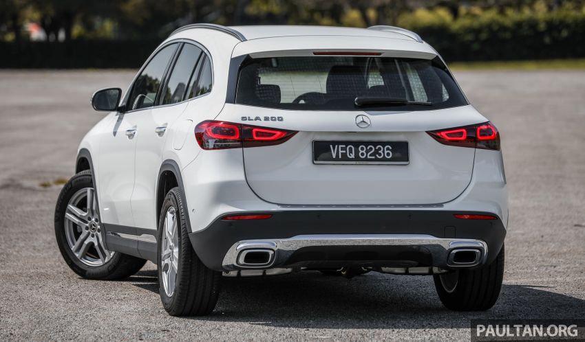 GALLERY: 2021 Mercedes-Benz GLA200 Progressive Line – 1.3 litre turbo with 163 PS; priced at RM244,200 1230505