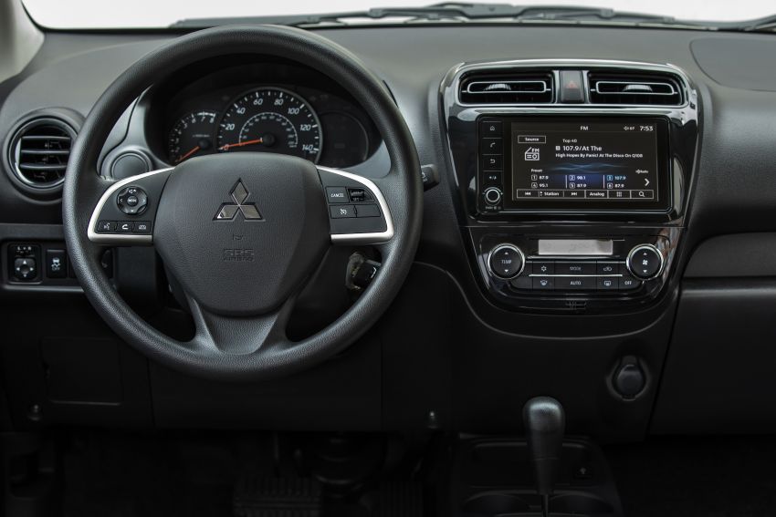 Mitsubishi Mirage dan Mirage G4 <em>facelift</em> 2021 kini di Amerika bersama Carbonite Edition, bermula RM58k 1232058